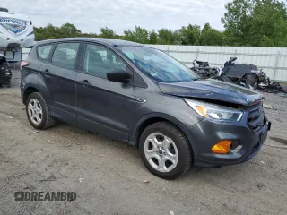 2017 Ford Escape S with VIN 1FMCU0F73HUE37576, listed as a Copart auction lot 58473145 with 73,747 mi miles and Salvage title. Bid and sale history available at DreamBid. Image 4.