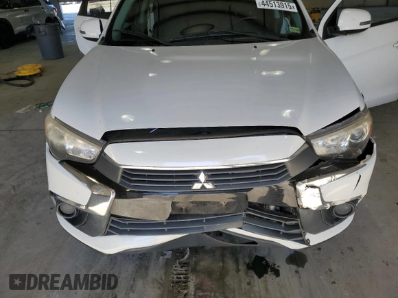 2016 Mitsubishi Outlander Sport 2.0 ES with VIN JA4AP3AUXGZ041349, listed as a Copart auction lot 44513915 with 171,356 mi miles and Salvage Title. Bid and sale history available at carsss.com. Image 12.