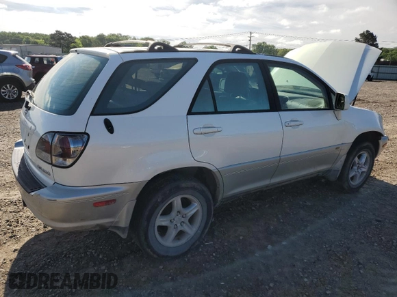 2001 Lexus RX 300 with VIN JTJHF10U310197352, listed as a Copart auction lot 53734165 with 215,879 mi miles and Clean Title. Bid and sale history available at DreamBid. Image 3.