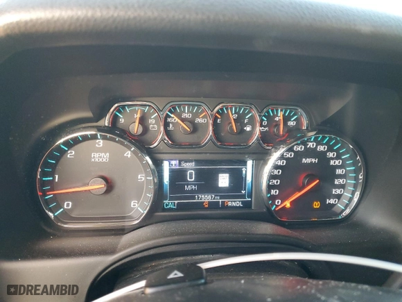2017 Chevrolet Suburban LT with VIN 1GNSCHKC0HR116299, listed as a Copart auction lot 88924265 with 175,567 mi miles and Salvage Title. Bid and sale history available at carsss.com. Image 9.