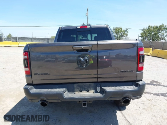 2020 Ram 1500 Rebel with VIN 1C6SRFLT8LN164196, listed as a IAAI auction lot 42538059 with 60,520 mi miles and . Bid and sale history available at DreamBid. Image 17.