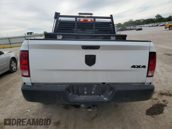 2023 Ram 1500 Express with VIN 3C6RR7KT9PG658247, listed as a Copart auction lot 57168235 with 30,253 mi miles and Salvage title. Bid and sale history available at DreamBid. Image 6.