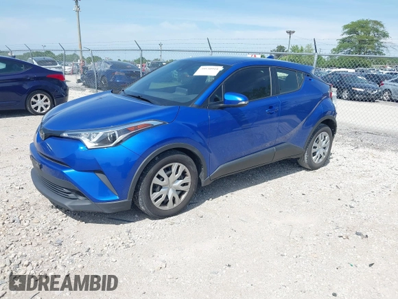 2019 Toyota C-HR XLE with VIN JTNKHMBX7K1015798, listed as a IAAI auction lot 39530918 with 77,958 mi miles. Bid and sale history available at carsss.com. Image 20.