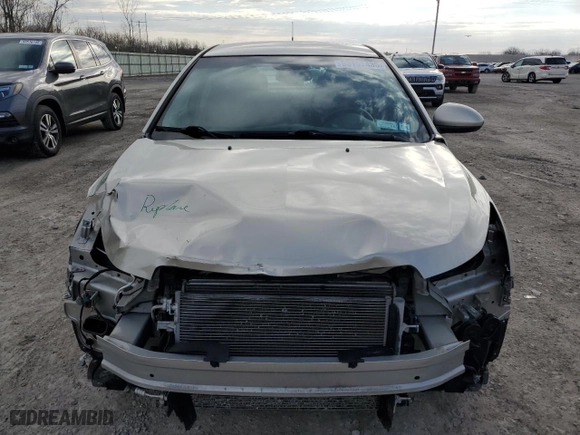 2014 Chevrolet Cruze 1LT with VIN 1G1PC5SB3E7441663, listed as a Copart auction lot 53157435 with 49,667 mi miles and Salvage Title. Bid and sale history available at carsss.com. Image 5.