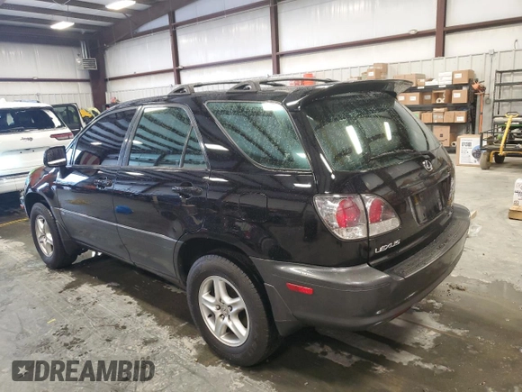 2002 Lexus RX 300 with VIN JTJHF10U120273913, listed as a Copart auction lot 73382834 with 353,348 mi miles and Salvage Title. Bid and sale history available at carsss.com. Image 2.