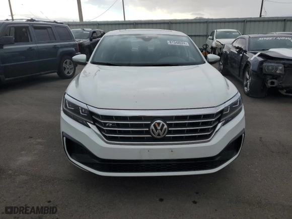 2021 Volkswagen Passat 2.0T R-Line with VIN 1VWMA7A37MC014379, listed as a Copart auction lot 81348624 with 70,459 mi miles and Salvage Title. Bid and sale history available at carsss.com. Image 5.