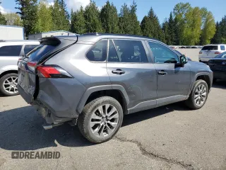2019 Toyota RAV4 XLE Premium with VIN 2T3A1RFV6KC056792, listed as a Copart auction lot 53534865 with 80,109 mi miles and Salvage Title. Bid and sale history available at carsss.com. Image 3.
