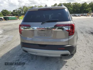 2022 GMC Acadia SLT with VIN 1GKKNMLS2NZ109694, listed as a Copart auction lot 69944824 with 19,606 mi miles and Salvage Title. Bid and sale history available at carsss.com. Image 6.