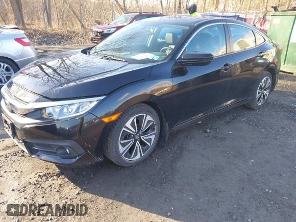 2017 Honda Civic Sedan EX-L with VIN 19XFC1F79HE214063, listed as a IAAI auction lot 41823628 with 45,314 mi miles. Bid and sale history available at carsss.com. Image 18.