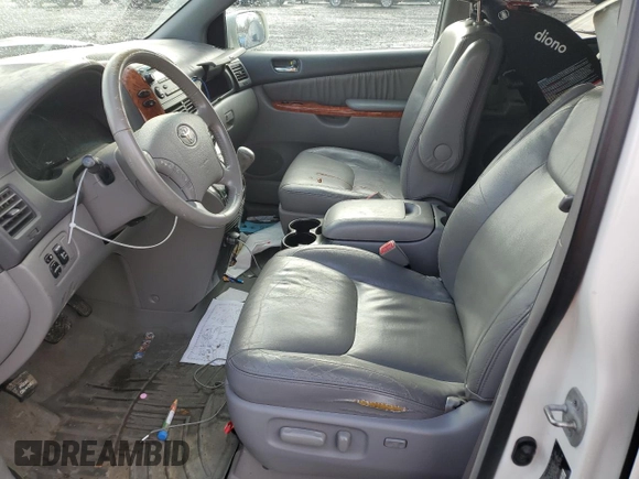 2009 Toyota Sienna XLE with VIN 5TDBK22C49S025578, listed as a Copart auction lot 86537254 with Not Provided miles and Salvage Title. Bid and sale history available at DreamBid. Image 7.
