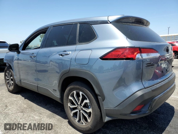 2024 Toyota Corolla Cross Hybrid S with VIN 7MUFBABG3RV043770, listed as a Copart auction lot 61007075 with 15,945 mi miles and Salvage title. Bid and sale history available at DreamBid. Image 2.