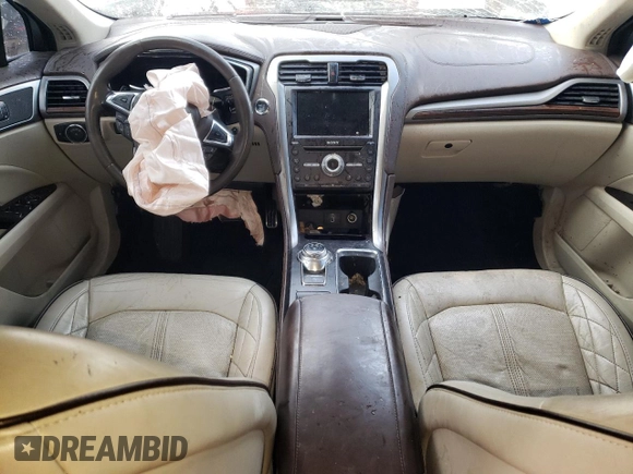 2017 Ford Fusion Titanium with VIN 3FA6P0K99HR393838, listed as a Copart auction lot 46489415 with 54,055 mi miles and Salvage Title. Bid and sale history available at carsss.com. Image 8.