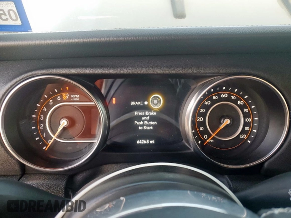 2022 Jeep Wrangler Unlimited Sahara с VIN 1C4HJXEG8NW164969, выставлен на аукционе Copart как лот 61671095 с пробегом 64 263 миль миль и Списание • Salvage title. История ставок и продаж доступна на DreamBid. Изображение 9.