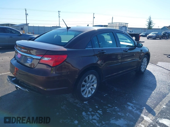 2013 Chrysler 200 Touring with VIN 1C3CCBBB6DN678361, listed as a IAAI auction lot 41685381 with 122,016 mi miles and . Bid and sale history available at carsss.com. Image 4.