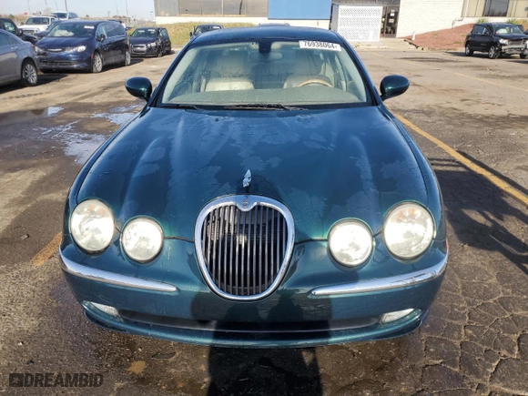 2003 Jaguar S-Type with VIN SAJEA01T33FM93414, listed as a Copart auction lot 76938064 with NaN miles and Clean Title. Bid and sale history available at carsss.com. Image 5.