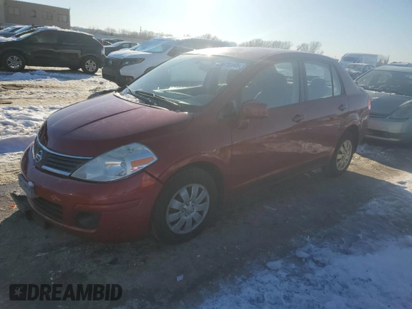 2009 Nissan Versa 1.8 S with VIN 3N1BC11E39L400203, listed as a Copart auction lot 88673145 with 105,578 mi miles and Salvage Title. Bid and sale history available at carsss.com. Image 1.