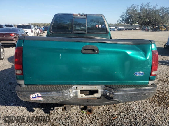 1997 Ford F-150 XL with VIN 1FTDX18W9VNC37219, listed as a Copart auction lot 46190755 with 280,588 mi miles and Salvage Title. Bid and sale history available at carsss.com. Image 6.