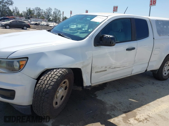 2018 Chevrolet Colorado 2WD Work Truck with VIN 1GCHSBEAXJ1287644, listed as a IAAI auction lot 42734585 with 110,496 mi miles and . Bid and sale history available at DreamBid. Image 6.