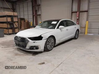 2019 Audi A8 L with VIN WAU8DAF89KN008109, listed as a IAAI auction lot 41636057 with 34,325 mi miles. Bid and sale history available at carsss.com. Image 17.