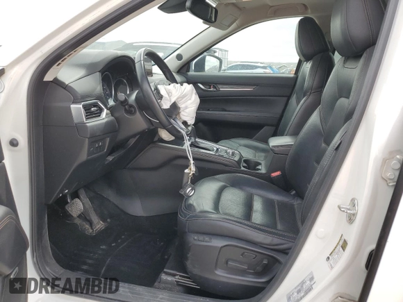 2018 Mazda CX-5 Grand Touring with VIN JM3KFBDM9J0468463, listed as a Copart auction lot 54524805 with 73,389 mi miles and Salvage Title. Bid and sale history available at DreamBid. Image 7.