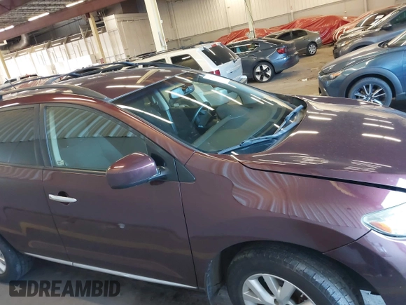 2013 Nissan Murano LE with VIN JN8AZ1MW4DW310934, listed as a IAAI auction lot 41725364 with 131,084 mi miles and . Bid and sale history available at DreamBid. Image 13.