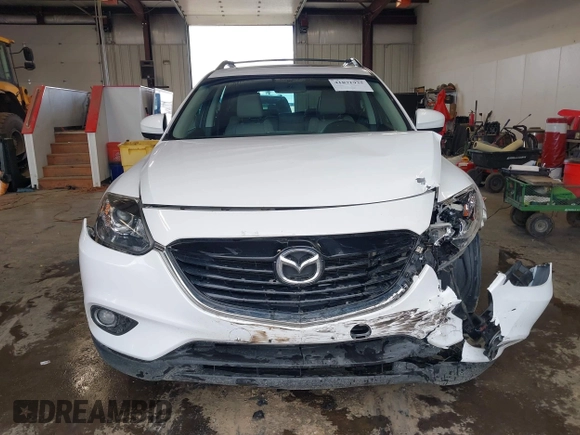 2015 Mazda CX-9 Touring with VIN JM3TB3CV0F0466205, listed as a IAAI auction lot 41871935 with 130,313 mi miles. Bid and sale history available at carsss.com. Image 12.