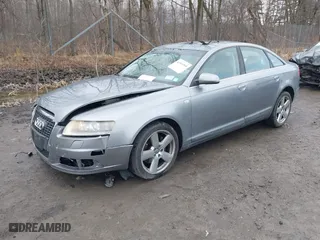 2008 Audi A6 with VIN WAUDH74FX8N181086, listed as a IAAI auction lot 41904568 with 235,240 mi miles. Bid and sale history available at carsss.com. Image 17.