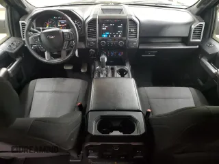 2018 Ford F-150 XL with VIN 1FTEW1E53JFA62022, listed as a Copart auction lot 49797055 with 118,501 mi miles and Salvage Title. Bid and sale history available at carsss.com. Image 8.