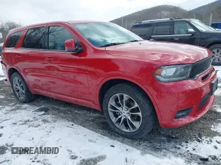 2020 Dodge Durango GT with VIN 1C4RDJDG7LC261038, listed as a IAAI auction lot 41600210 with 95,775 mi miles and . Bid and sale history available at DreamBid. Image 1.