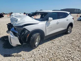 2021 Chevrolet Blazer LT with VIN 3GNKBBRA5MS519433, listed as a Copart auction lot 61215745 with 122,501 mi miles and Salvage title. Bid and sale history available at DreamBid. Image 1.