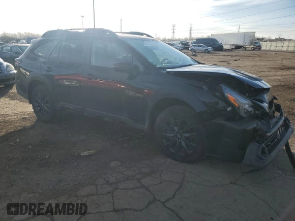 2024 Subaru Outback Onyx with VIN 4S4BTALC3R3260623, listed as a Copart auction lot 50547875 with 9,998 mi miles and Salvage title. Bid and sale history available at DreamBid. Image 4.