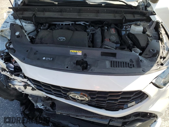 2021 Toyota Highlander XSE with VIN 5TDLZRBH3MS108206, listed as a Copart auction lot 58978895 with 42,068 mi miles and Salvage title. Bid and sale history available at DreamBid. Image 12.