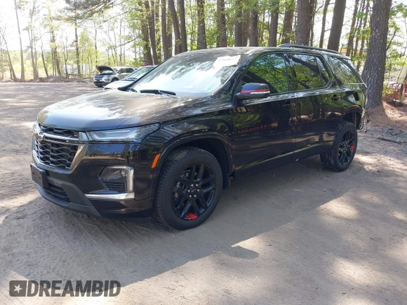 2023 Chevrolet Traverse Premier with VIN 1GNERKKW8PJ334863, listed as a IAAI auction lot 42060557 with 24,108 mi miles and . Bid and sale history available at DreamBid. Image 21.