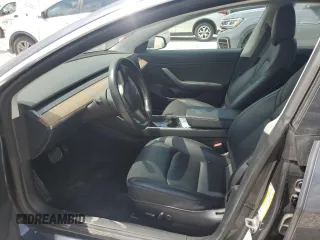 2018 Tesla Model 3 Long Range Battery with VIN 5YJ3E1EA6JF047204, listed as a Copart auction lot 54876935 with 62,735 mi miles and Salvage Title. Bid and sale history available at DreamBid. Image 7.