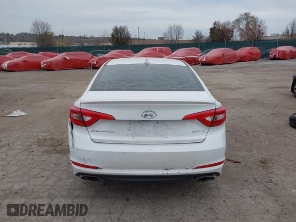 2015 Hyundai Sonata Sport with VIN 5NPE34AF4FH077344, listed as a IAAI auction lot 40833400 with 49,254 mi miles and . Bid and sale history available at DreamBid. Image 17.