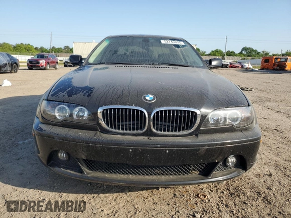 2005 BMW 3 Series 330Ci with VIN WBABD53415PD99380, listed as a Copart auction lot 52743025 with 172,537 mi miles and Salvage Title. Bid and sale history available at carsss.com. Image 5.