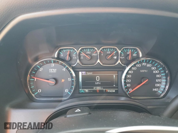 2016 Chevrolet Silverado 1500 LT with VIN 1GCVKREC6GZ292590, listed as a Copart auction lot 56222415 with 41,980 mi miles and Clean Title. Bid and sale history available at DreamBid. Image 9.
