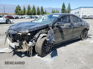 2018 Mercedes-Benz CLA with VIN WDDSJ5CB4JN682021, listed as a Copart auction lot 67926304 with 40,205 mi miles and Salvage Title. Bid and sale history available at carsss.com. Image 1.