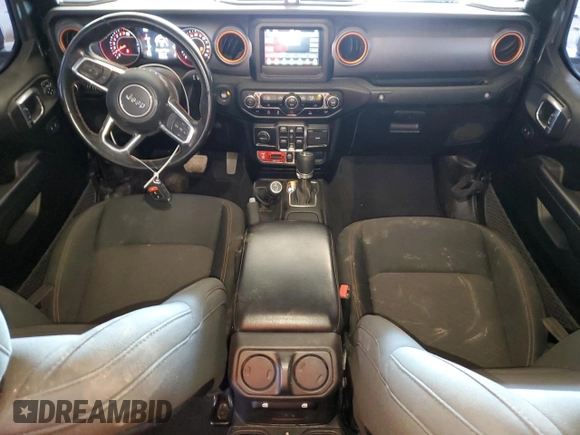 2021 Jeep Gladiator Mojave with VIN 1C6JJTEG1ML577771, listed as a Copart auction lot 60796245 with 71,999 mi miles and Salvage title. Bid and sale history available at DreamBid. Image 8.