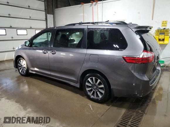 2019 Toyota Sienna LE with VIN 5TDJZ3DC3KS212181, listed as a Copart auction lot 42812395 with 110,974 mi miles and Salvage Title. Bid and sale history available at carsss.com. Image 2.