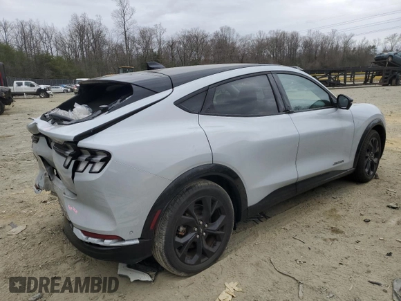 2023 Ford Mustang Mach-E Premium with VIN 3FMTK3SU7PMA32536, listed as a Copart auction lot 47408665 with 16,978 mi miles and Salvage Title. Bid and sale history available at DreamBid. Image 3.