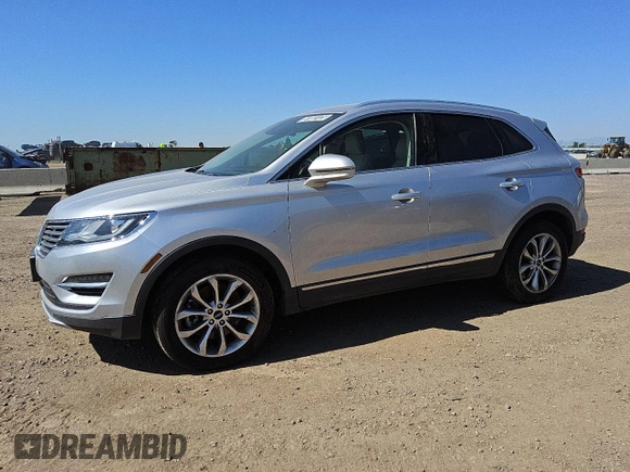 2017 Lincoln MKC Select with VIN 5LMTJ2DH7HUL41110, listed as a Copart auction lot 61003125 with 87,150 mi miles and Clean title. Bid and sale history available at DreamBid. Image 1.