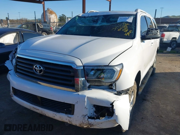 2018 Toyota Sequoia SR5 with VIN 5TDBY5G1XJS156509, listed as a IAAI auction lot 41723819 with 54,261 mi miles. Bid and sale history available at carsss.com. Image 6.