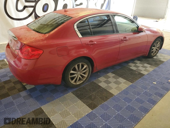 2008 Infiniti G35 Journey with VIN JNKBV61E08M223603, listed as a Copart auction lot 67117624 with Not Provided miles and Clean Title. Bid and sale history available at DreamBid. Image 3.