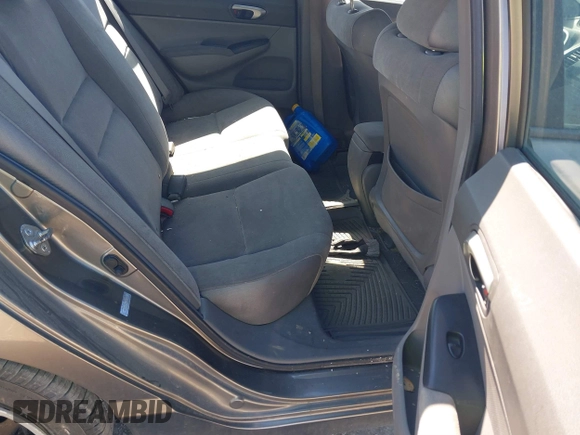 2006 Honda Civic LX with VIN 1HGFA16596L049500, listed as a IAAI auction lot 41801330 with 176,484 mi miles and . Bid and sale history available at DreamBid. Image 8.