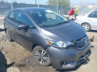 2017 Honda Fit EX-L with VIN JHMGK5H83HS019964, listed as a IAAI auction lot 42678913 with 26,344 mi miles and . Bid and sale history available at DreamBid. Image 1.