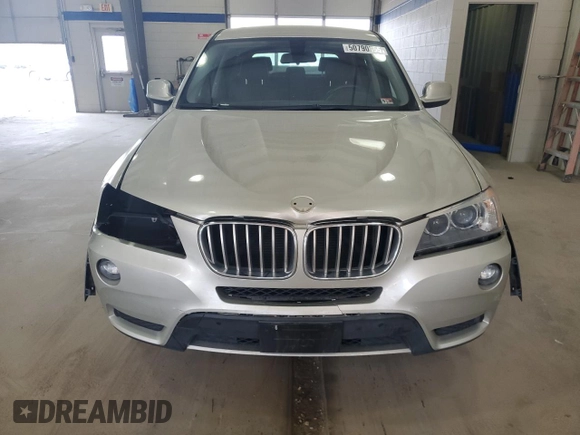 2013 BMW X3 xDrive28i with VIN 5UXWX9C52D0A27015, listed as a Copart auction lot 50790355 with 97,752 mi miles and Salvage Title. Bid and sale history available at carsss.com. Image 5.