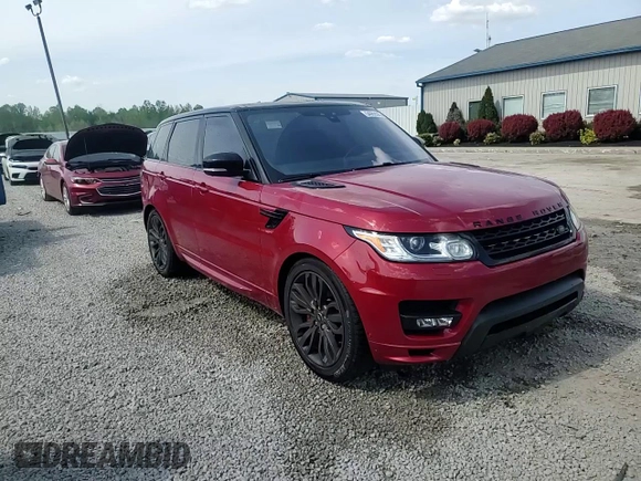 2017 Land Rover Range Rover Sport HSE Dynamic with VIN SALWV2FV4HA160133, listed as a Copart auction lot 54069585 with 97,578 mi miles and Salvage title. Bid and sale history available at DreamBid. Image 14.