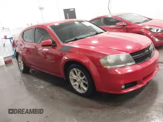 2013 Dodge Avenger R/T with VIN 1C3CDZBG3DN519881, listed as a IAAI auction lot 41678978 with 113,201 mi miles. Bid and sale history available at carsss.com. Image 1.