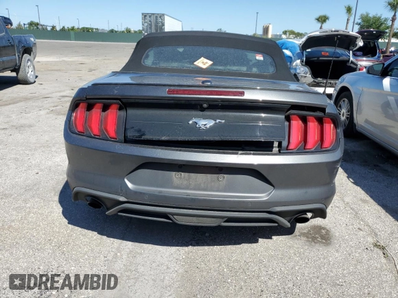 2018 Ford Mustang EcoBoost Premium with VIN 1FATP8UH2J5118715, listed as a Copart auction lot 51994625 with Not Provided miles and Salvage Title. Bid and sale history available at carsss.com. Image 6.